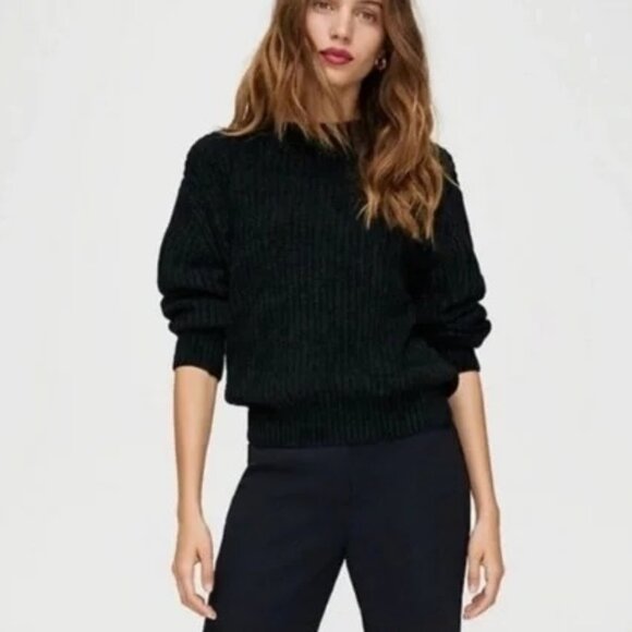 Aritzia Wilfred Size Small Salette Chenille Sweater - Picture 1 of 7